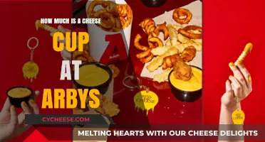 Arby's Cheese Cup Price: How Much Does It Cost?