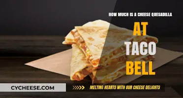 Taco Bell Cheese Quesadilla Price: A Budget-Friendly Snack Option