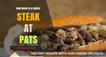 Pats' Cheese Steak Price: A Philly Favorite's Cost Revealed