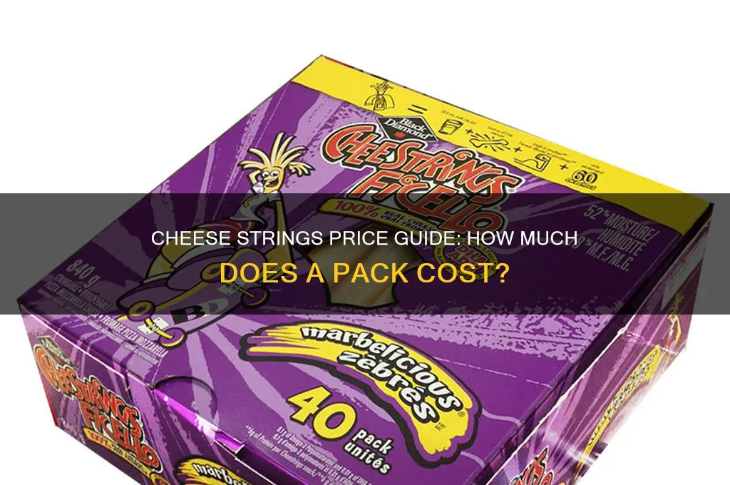 how much is a cheese string