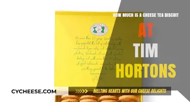 Tim Hortons Cheese Tea Biscuit Price: A Tasty Treat Cost