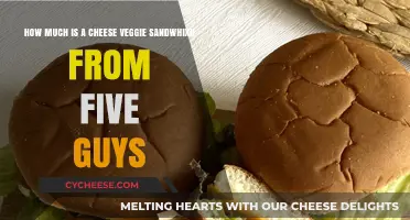 Five Guys Cheese Veggie Sandwich Price: A Tasty Budget-Friendly Option