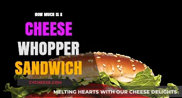 Cheese Whopper Price: How Much Does This Burger King Favorite Cost?