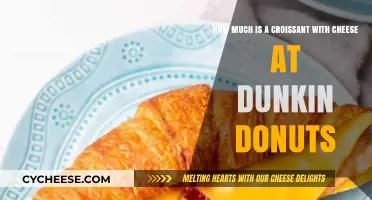 Dunkin' Donuts Croissant with Cheese Price: A Tasty Treat Cost