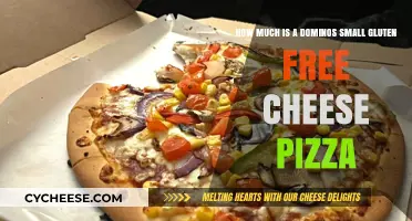 Dominos Small Gluten-Free Cheese Pizza Price: A Complete Guide