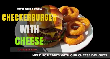 Double Cheeseburger Price: How Much is a Double Checkerburger with Cheese?