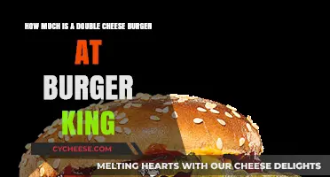 Burger King Double Cheeseburger Price: What You Need to Know