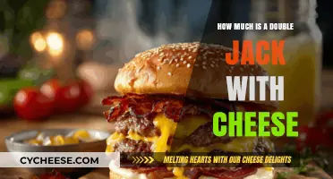 Double Jack with Cheese Price: A Tasty Budget Breakdown