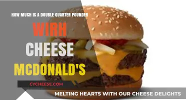 Double Quarter Pounder with Cheese: McDonald's Price Breakdown