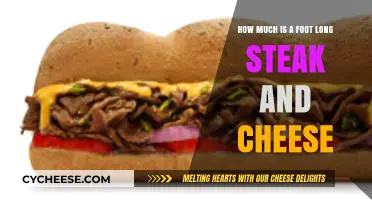 Foot Long Steak and Cheese Price: A Delicious Deal?