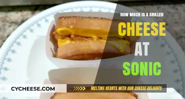 Sonic's Grilled Cheese Price: Affordable Comfort Food on the Menu