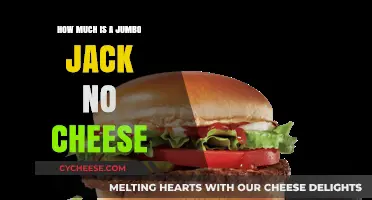 Jumbo Jack No Cheese Price: Unveiling the Cost of This Classic Burger