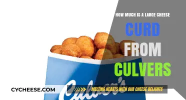 Culver's Large Cheese Curds Price: A Tasty Treat Worth Every Penny