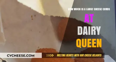 Dairy Queen's Large Cheese Curds Price: A Tasty Treat Breakdown