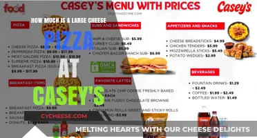 Casey's Large Cheese Pizza Price: A Tasty Deal Revealed