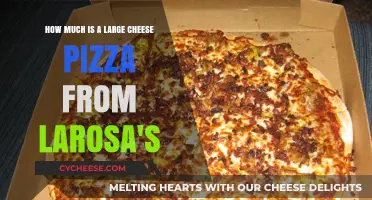 LaRosa's Large Cheese Pizza Price: A Tasty Budget-Friendly Option