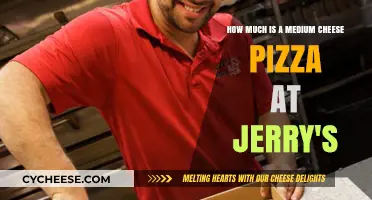 Jerry's Medium Cheese Pizza Price: A Tasty Deal or Not?
