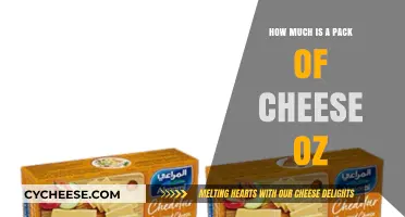 Cheese Pack Sizes: How Many Ounces Are in a Pack?