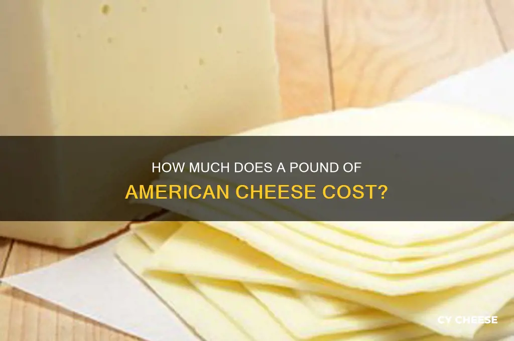 how much is a pound of american cheese