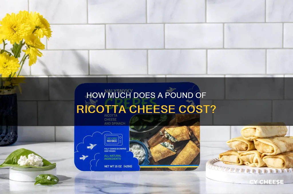 how much is a pound of ricotta cheese