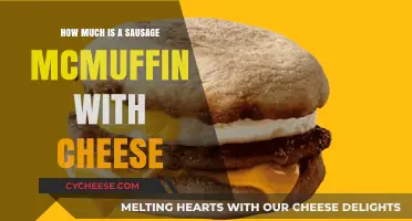 Sausage McMuffin with Cheese Price: A Breakfast Budget Breakdown