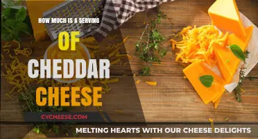 Understanding Cheddar Cheese Portions: What's a Healthy Serving Size?