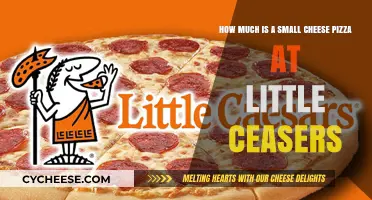 Little Caesars Small Cheese Pizza Price: Affordable and Delicious Option