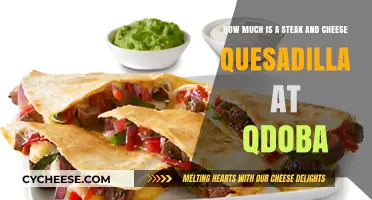 Qdoba's Steak and Cheese Quesadilla Price: A Tasty Budget Guide
