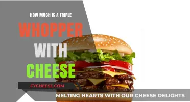 Triple Whopper with Cheese Price: A Burger King Cost Breakdown
