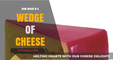Understanding the Cost of a Wedge of Cheese: A Price Guide