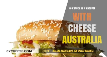 Whopper with Cheese Price in Australia: A Tasty Budget Guide