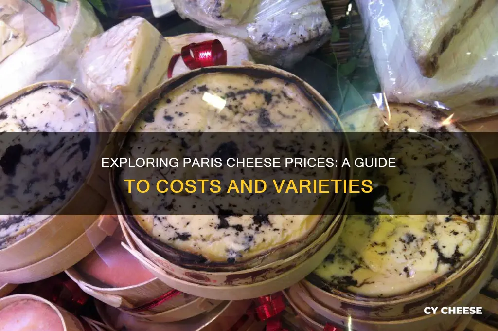 how much is cheese in paris