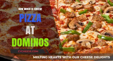 Discover the Price of Domino's Cheese Pizza: A Budget-Friendly Guide