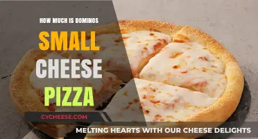 Discover the Price of Domino's Small Cheese Pizza Today