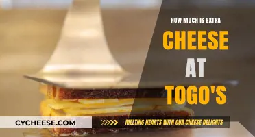 Extra Cheese at Togo's: Cost and Value Breakdown Revealed