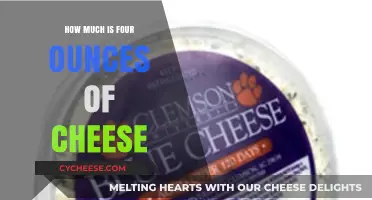 Measuring Cheese: Understanding the Weight of Four Ounces in Your Kitchen