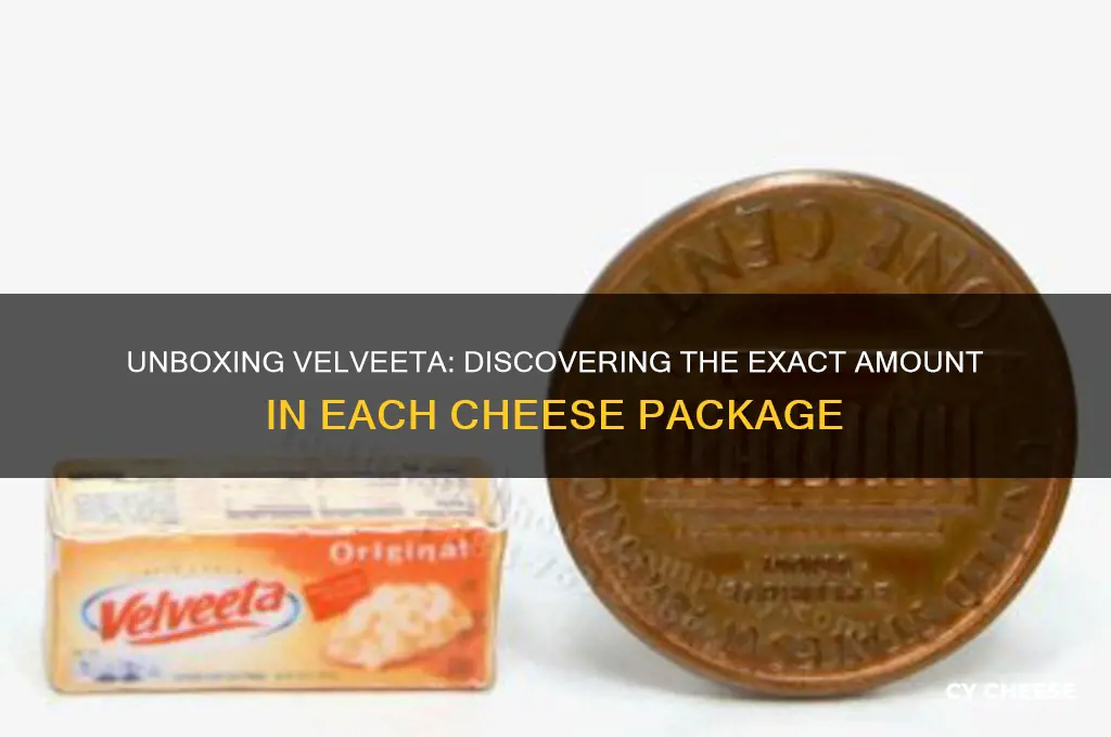 how much is in a box of velveeta cheese