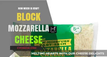Kraft Block Mozzarella Cheese Price Guide: Cost and Value Insights