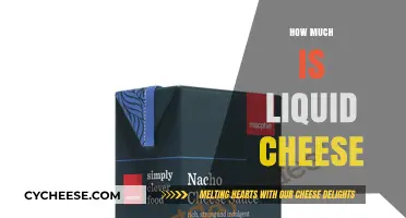 Liquid Cheese Pricing: Understanding the Cost of This Melty Delight