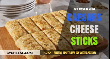 Little Caesars Cheese Sticks Price: A Tasty Snack on a Budget