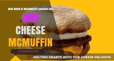 McDonald's Sausage Egg and Cheese McMuffin Price Revealed