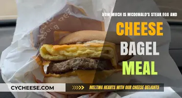 McDonald's Steak, Egg, and Cheese Bagel Meal: Price Breakdown