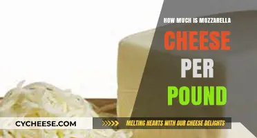 Mozzarella Cheese Price Guide: Cost Per Pound Explained