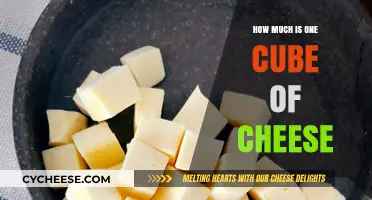 Understanding the Cost of One Cube of Cheese: A Pricing Guide