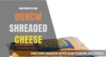 How Much Does One Ounce of Shredded Cheese Cost?