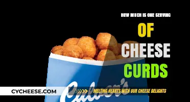 Understanding Cheese Curd Portions: What's a Single Serving Size?