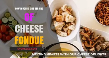 Perfect Cheese Fondue Serving Size: How Much is One Portion?