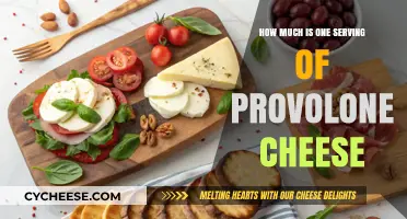 Understanding Provolone Cheese: What Constitutes a Single Serving Size?