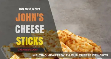 Papa John's Cheese Sticks Price: A Tasty Snack Worth Every Penny