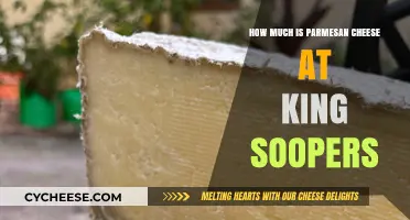 Parmesan Cheese Price at King Soopers: A Shopper's Guide